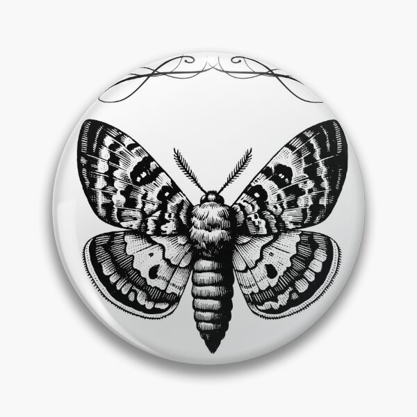 Item preview, Stunning Magical Lunar Moth designed and sold by CursedButCute1.