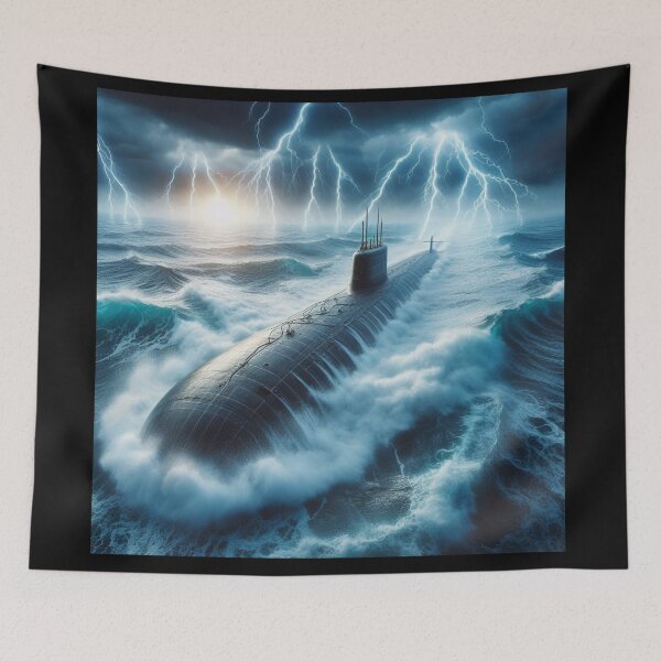 Item preview, Emerged Submarine designed and sold by JALNERVION SHOP.