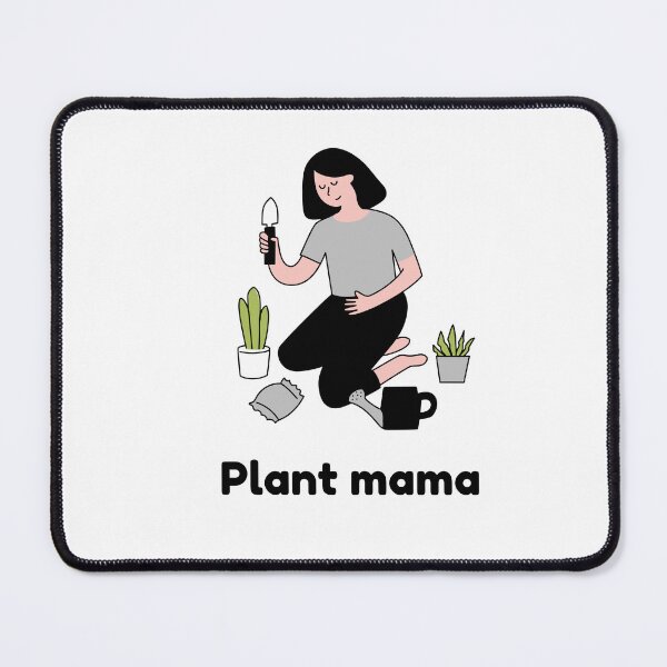 Item preview, Plant Mama T-Shirt | Funny Plant Lover Graphic Tee designed and sold by ORZAVA.