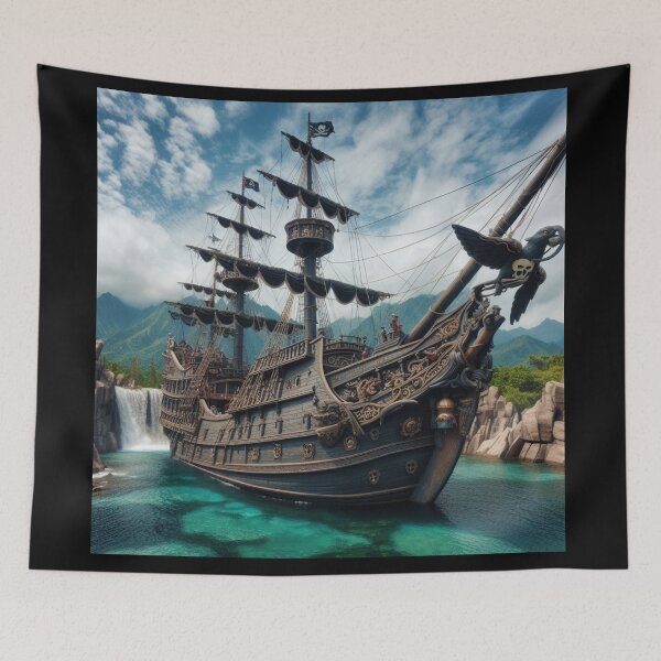 Item preview, Ship at the port designed and sold by JALNERVION SHOP.