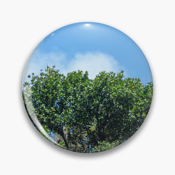 Item preview, Vibrant Green Tree Canopy Against a Clear Blue Summer Sky designed and sold by ThaCriações.