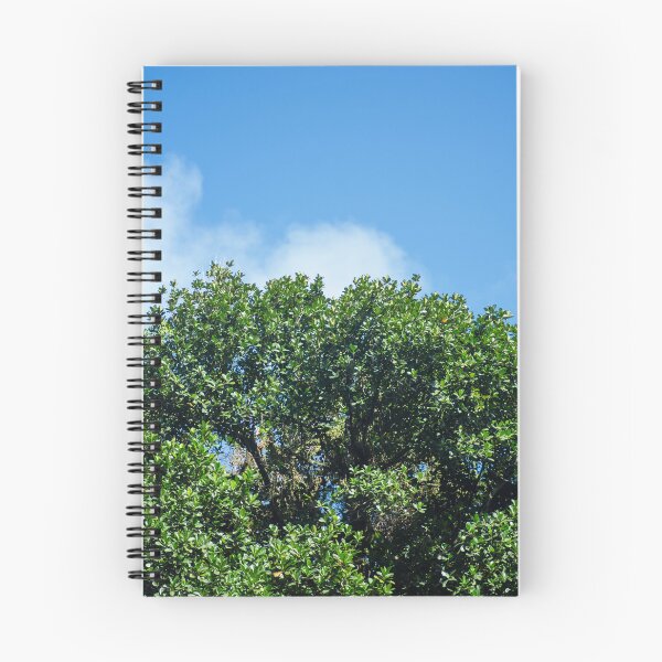 Item preview, Vibrant Green Tree Canopy Against a Clear Blue Summer Sky designed and sold by ThaCriações.