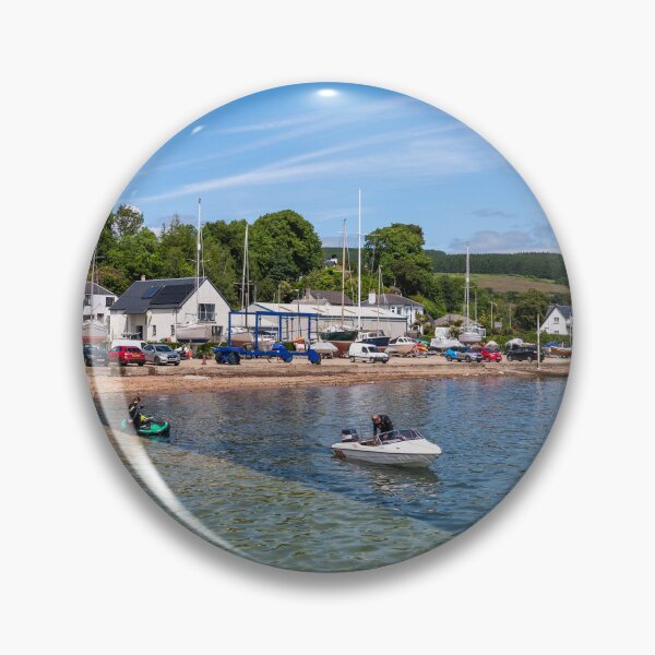 Item preview, Picturesque Lamlash Harbour, Arran, Scotland designed and sold by Kasia Design.