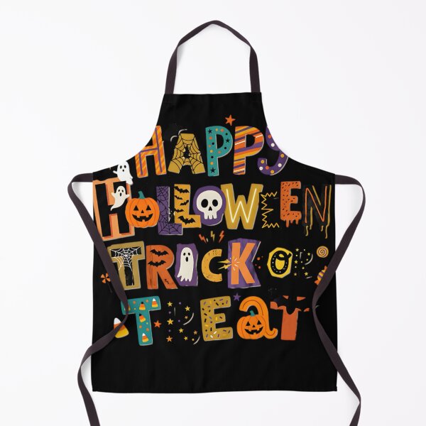 Item preview, Happy Halloween Trick or Treat – Spooky Collage Typography designed and sold by MOCH- ART.