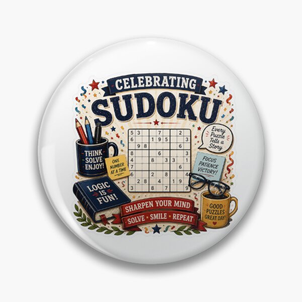 Item preview, Sudoku Day designed and sold by LewpyG.