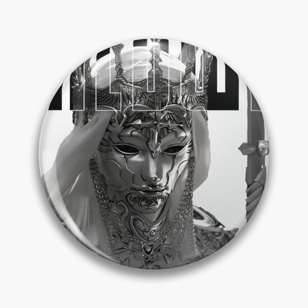 Item preview, King Baldwin IV Leper King Silver Mask Gothic Art designed and sold by iconiicc.