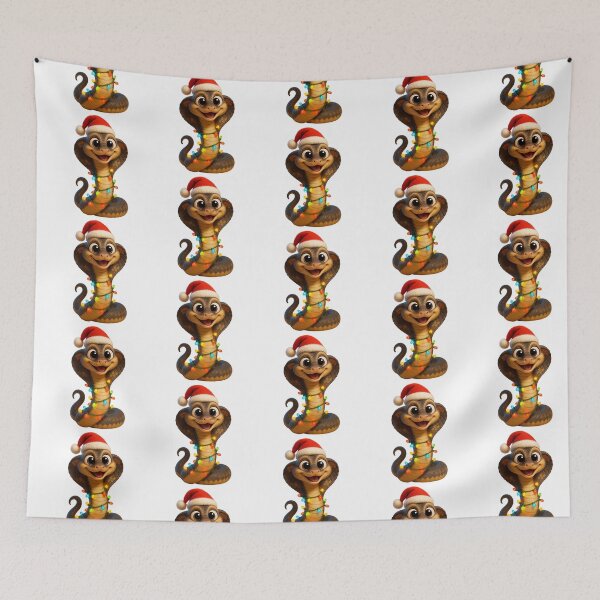 Item preview, Christmas Chinese Cobra designed and sold by Sillytoe.