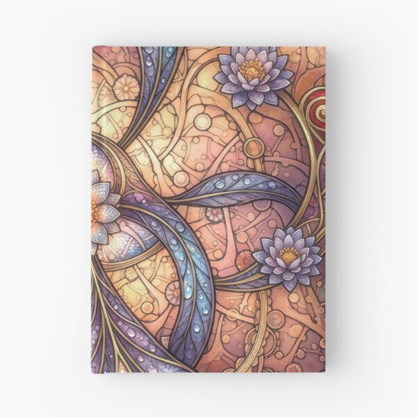 Item preview, Art Nouveau Fractal Lotus Mandala designed and sold by Frackxion.