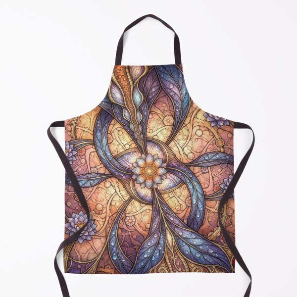 Item preview, Art Nouveau Fractal Lotus Mandala designed and sold by Frackxion.