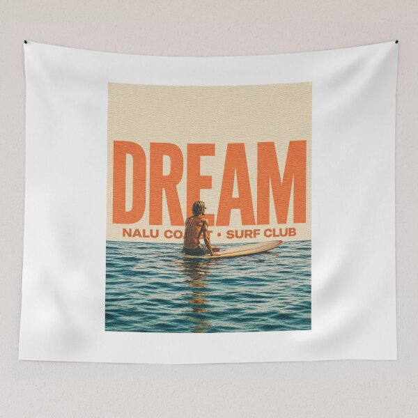 Item preview, Dream Nalu Coast Surf Club | Surfer Ocean Wave Beach Lifestyle Design  designed and sold by Nalu Coast.