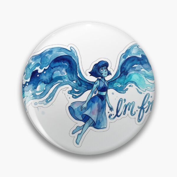 Item preview, Copy Water Wings Lapis Lazuli - Fluidode Pastel Burn Book Art - Y2K Birthday designed and sold by conamor-bymel.