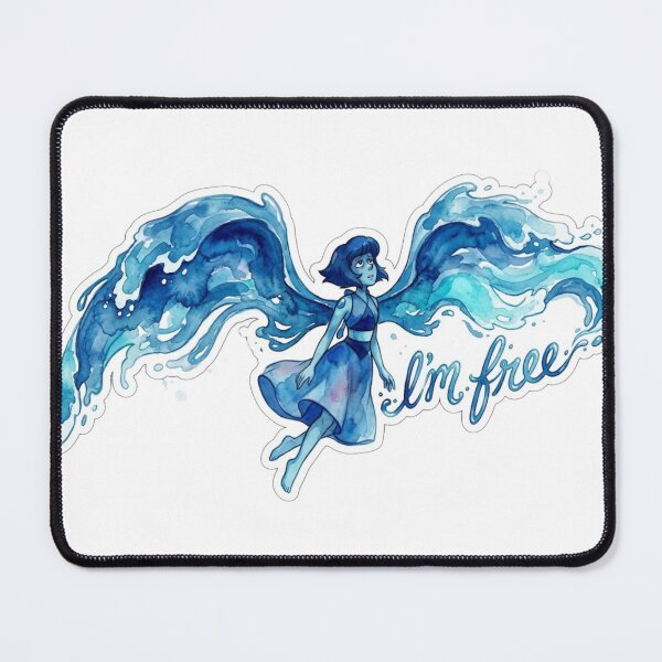Item preview, Copy Water Wings Lapis Lazuli - Fluidode Pastel Burn Book Art - Y2K Birthday designed and sold by conamor-bymel.