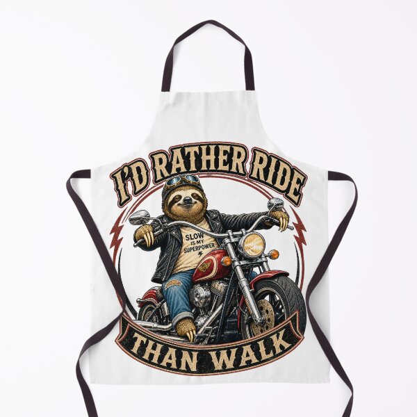 Item preview, Biker Sloth designed and sold by AmpItUp.