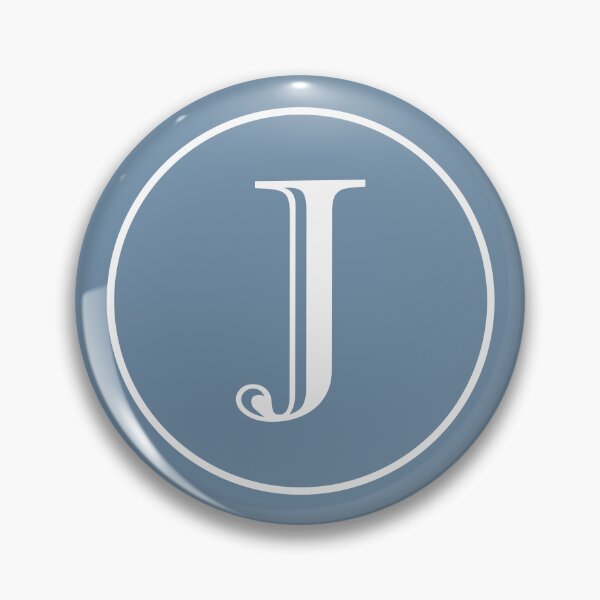 Item preview, Initial Letter J Classic Circle designed and sold by Jeallan Designs.