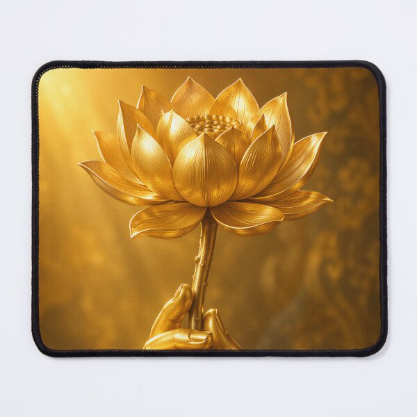 Item preview, Golden Lotus Held By Buddha designed and sold by hyperbeast store.