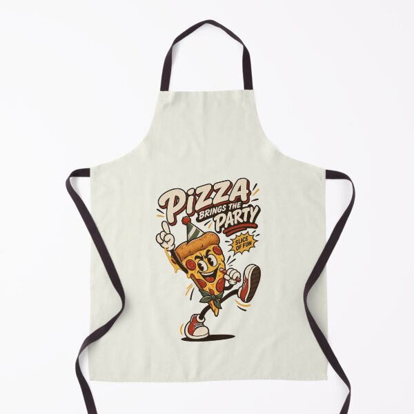 Item preview, Party Pizza Mascot Wearing Vintage Hat designed and sold by HoopeStylee.