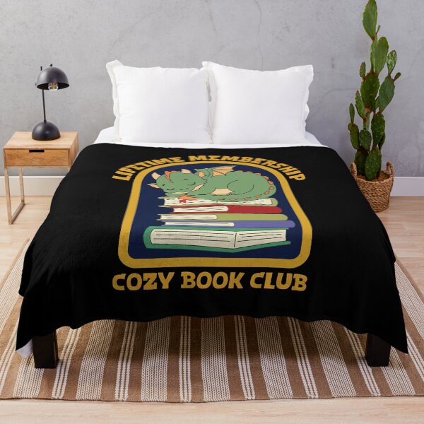 Item preview, Lifetime Membership Cozy Book Club Sleeping Dragon Book Lover Design designed and sold by Hallowed Artistry.