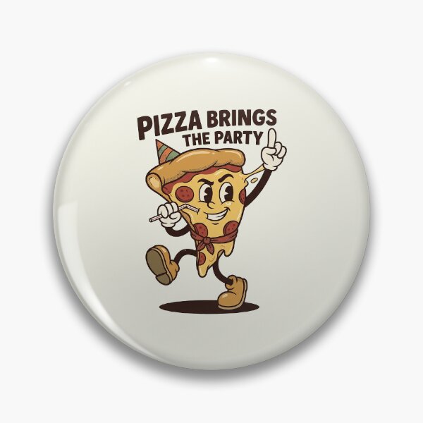 Item preview, The Party Pizza Slice designed and sold by HoopeStylee.