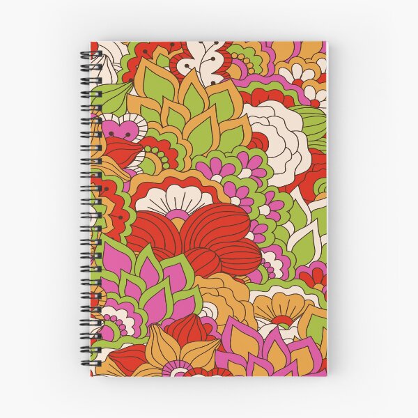 Item preview, CVibrant Multicolor Floral Mandala Pattern with Swirling Motifs designed and sold by Johnnies.
