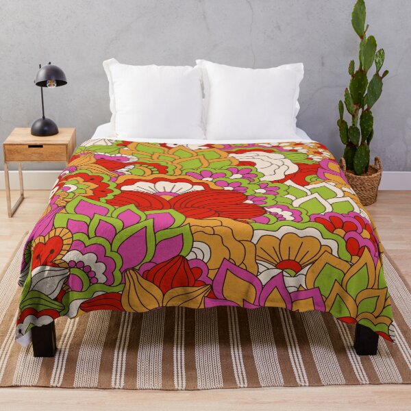 Item preview, CVibrant Multicolor Floral Mandala Pattern with Swirling Motifs designed and sold by Johnnies.