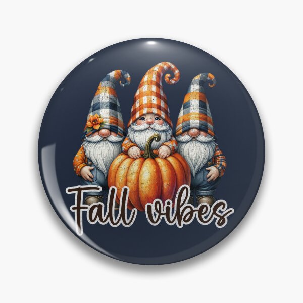 Item preview,  Fall Vibes Autumn Gnomes With Pumpkin Cute Cozy designed and sold by NotasCreativa.