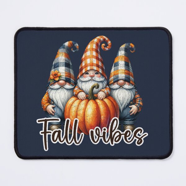 Item preview,  Fall Vibes Autumn Gnomes With Pumpkin Cute Cozy designed and sold by NotasCreativa.