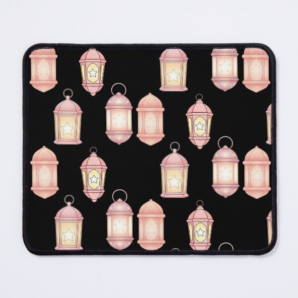 Item preview, Pink Pastel Islamic Lantern Sticker Set | Soft Ramadan & Eid Magnet Bundle (V.3) designed and sold by D-Islamic.
