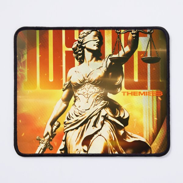 Item preview, Lady of Justice Themis Blind Justice Gold Poster designed and sold by iconiicc.