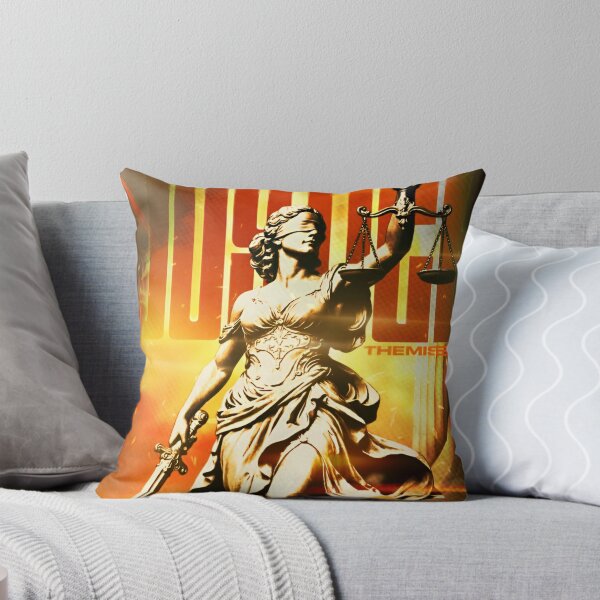 Item preview, Lady of Justice Themis Blind Justice Gold Poster designed and sold by iconiicc.