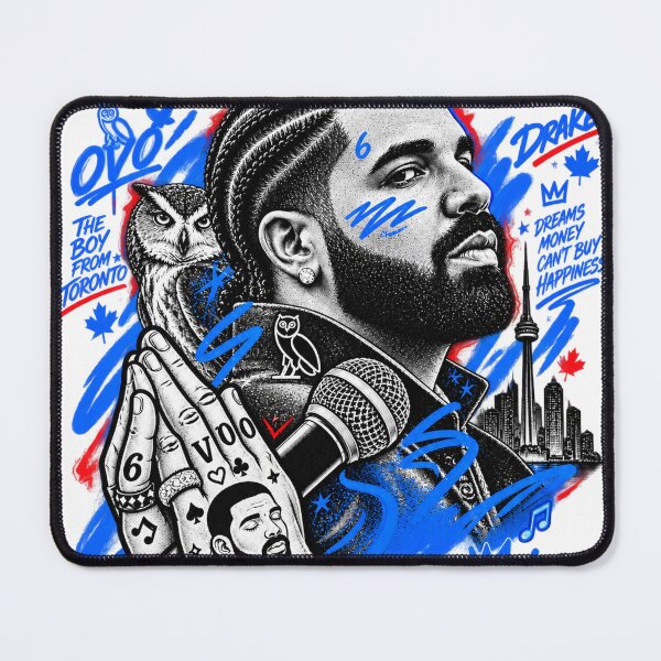 Item preview, Drake Toronto Hip Hop Collage designed and sold by -DEEWOLF-.