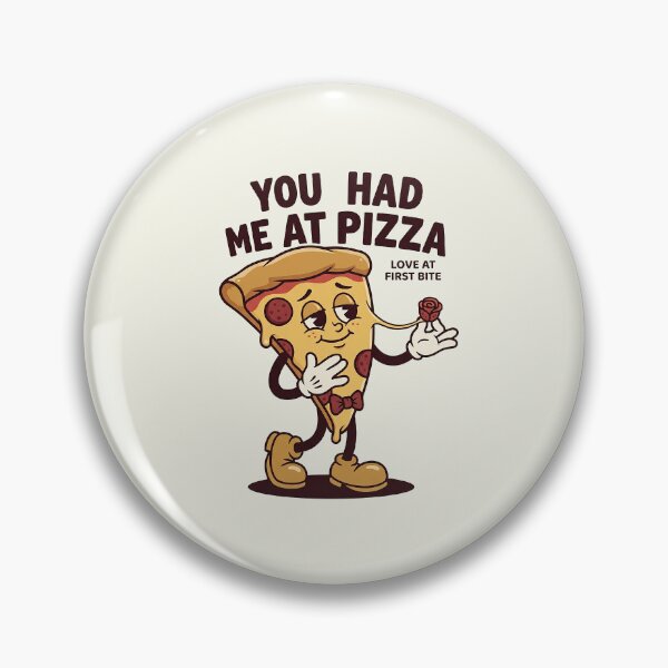 Item preview, Dreamy Pizza Slice Character In Bow Tie designed and sold by HoopeStylee.
