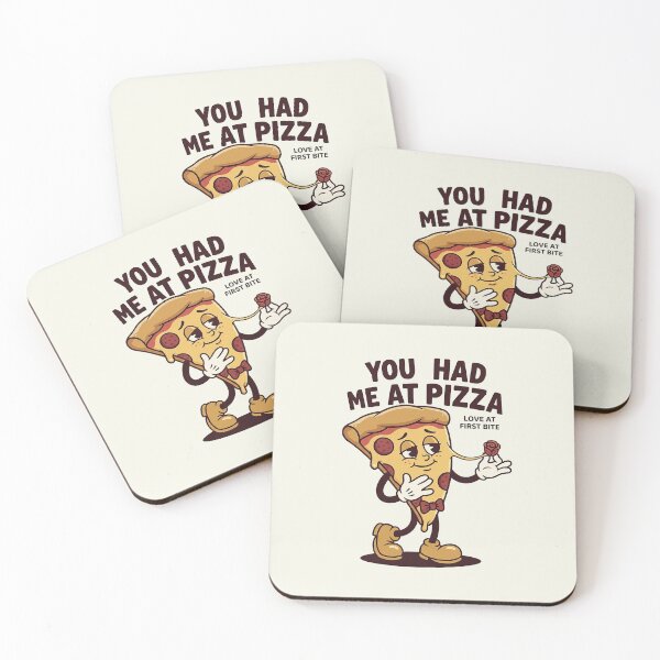 Item preview, Pizza Love at First Bite designed and sold by HoopeStylee.