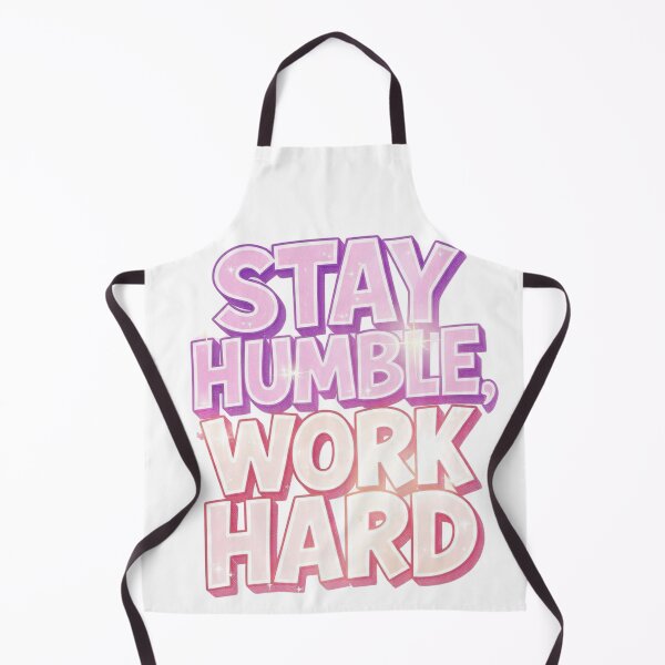 Item preview, Stay Humble Work Hard Pastel Pink Typography designed and sold by LC&LCPlatform.
