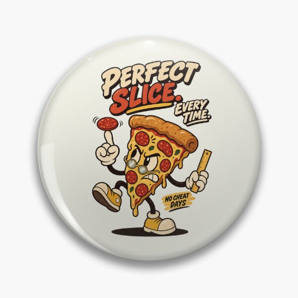 Item preview, Perfectionist Pizza Balancing Pepperoni Slice designed and sold by HoopeStylee.