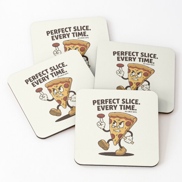 Item preview, The Perfectionist Pizza Slice designed and sold by HoopeStylee.