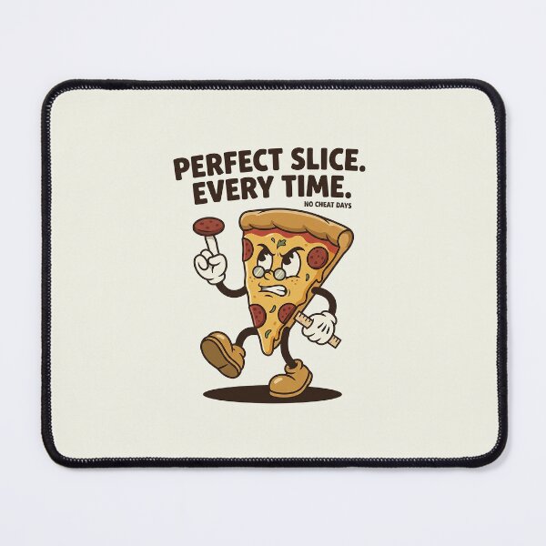 Item preview, The Perfectionist Pizza Slice designed and sold by HoopeStylee.