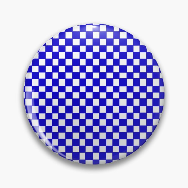 Item preview,  Chessboard checkered white and blue designed and sold by Zoilasosaart.