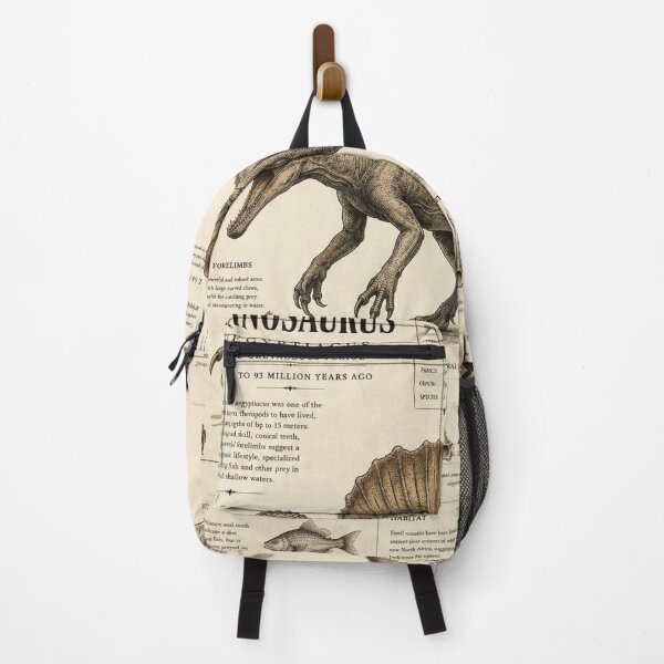 Item preview, Spinosaurus Aegyptiacus | Vintage Paleontology Scientific Illustration designed and sold by VantedStore.