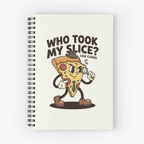 Item preview, Detective Pizza Mascot Investigating Missing Slice designed and sold by HoopeStylee.