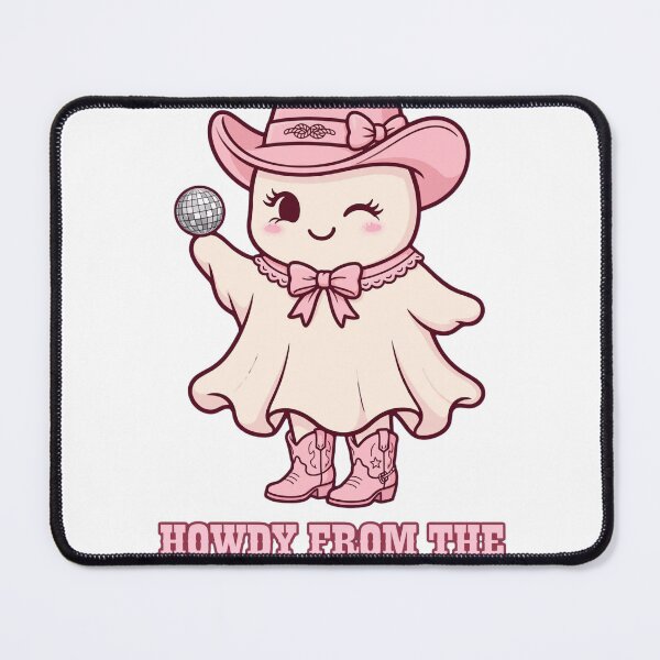 Item preview, Howdy From The Other Side - Cute Coquette Cowboy Ghost designed and sold by Csaba1983.