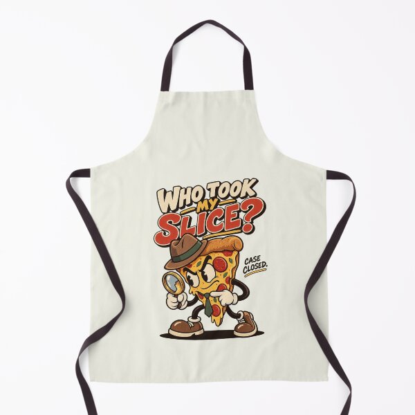 Item preview, Suspicious Pizza Character Holding Magnifying Glass designed and sold by HoopeStylee.
