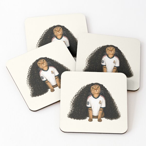 Item preview, Cucurella Cat R. Madrid designed and sold by AngieMStore.