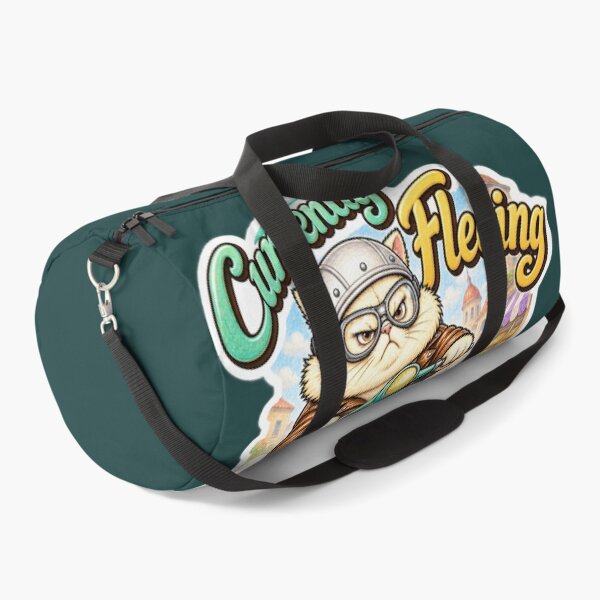 Item preview, Currently Fleeing Responsibility – Grumpy Cat Scooter Chase designed and sold by LakeshoreLegendsAndLight .
