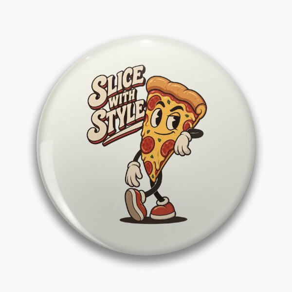 Item preview, Cool Pizza Mascot With Confident Swagger designed and sold by HoopeStylee.