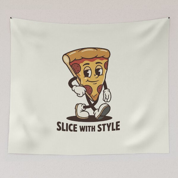 Item preview, Cool Pizza With Attitude designed and sold by HoopeStylee.