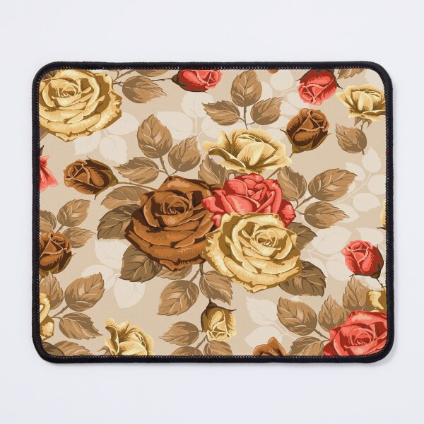 Item preview, "Vintage Rose Floral Pattern with Warm Tones designed and sold by Johnnies.