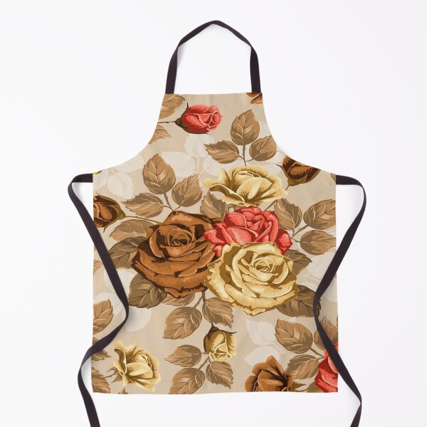Item preview, "Vintage Rose Floral Pattern with Warm Tones designed and sold by Johnnies.