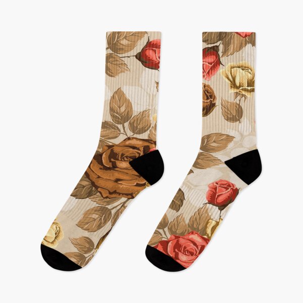 Item preview, "Vintage Rose Floral Pattern with Warm Tones  designed and sold by Johnnies.
