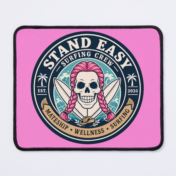 Item preview, Stand Easy Veteran Surf Club Logo Sunshine Coast - - Female Warrior designed and sold by Bombergirls.