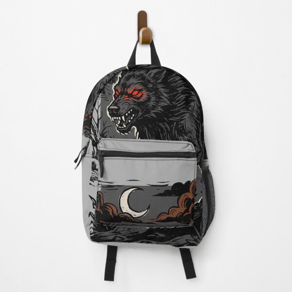 Item preview, Black Shuck Werewolf Phantom Dog Gothic Cryptid Illustration designed and sold by KiwiRider.